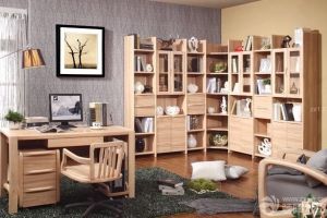 书房组合家具 一体化设计更美观
