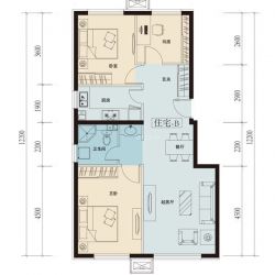 中国铁建·原香嘉苑户型图