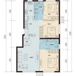 中国铁建·原香嘉苑户型图