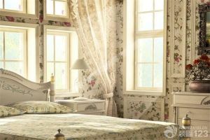 卧室窗帘装修效果图  唯美窗帘打造你的一帘幽梦