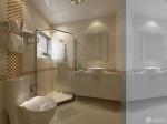 简约风格小户型浴室条形铝扣板吊顶装修效果图