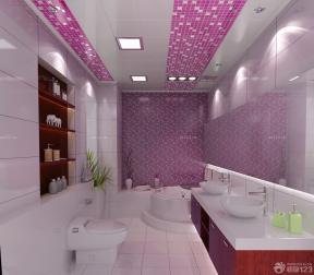 小户型浴室装修 铝扣天花板