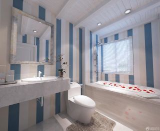 地中海风格小户型浴室装修效果图