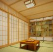 日式风格书房榻榻米装修效果图设计