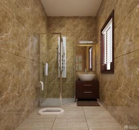 现代风格浴室瓷砖铺贴效果图