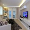 现代设计风格新房客厅多人沙发装修图欣赏大全