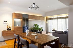 创意现代设计风格家庭餐厅餐桌餐椅装修图欣赏
