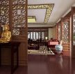 中式风格别墅客厅装修设计效果图片