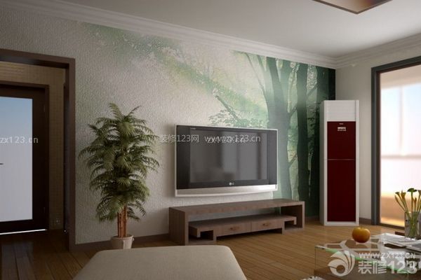 客厅电视背景墙装修价格影响因素一：材质