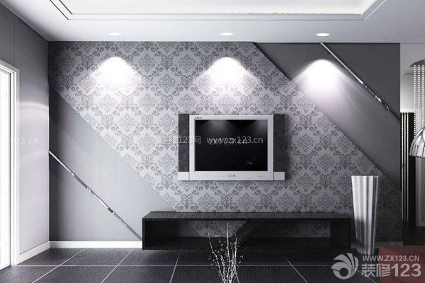 “客厅背景墙用什么墙纸好”之一：与客厅整体设计风格搭配