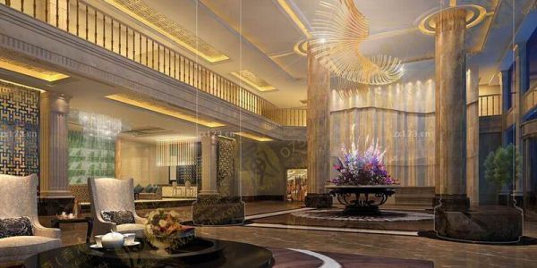 郴州万豪大酒店现代风格1000㎡设计方案
