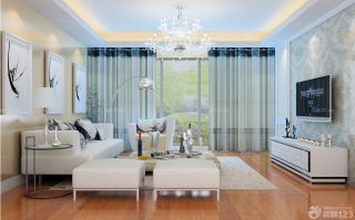 现代风格颜色搭配时尚客厅组合沙发图