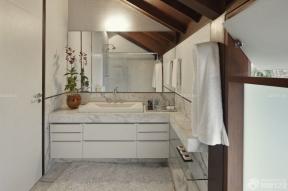 洗手间 二层半别墅 东南亚风格设计 
