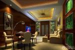 东南亚风格设计酒店包间室内麻将图欣赏