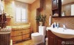 美式小户型浴室木质浴盆设计