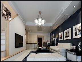 现代设计风格 客厅装修设计 白色沙发