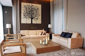 现代设计风格 沙发背景墙 家装客厅 