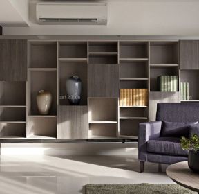 客厅展示柜装修效果图