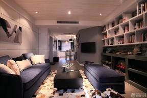 100平米 现代家居 客厅装修设计 