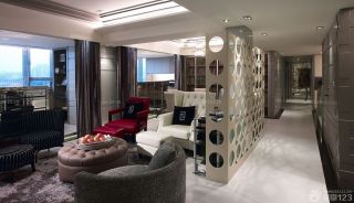 110平米房子现代家居客厅沙发设计效果图