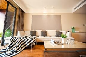 110平米 现代风格颜色搭配 正方形客厅装修 