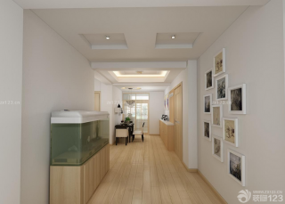100平米房屋现代走廊玄关设计