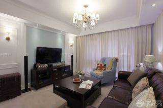 1250平米现代美式客厅装修设计图片
