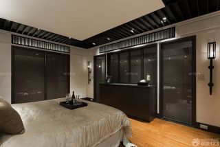140平方米现代风格卧室床效果图