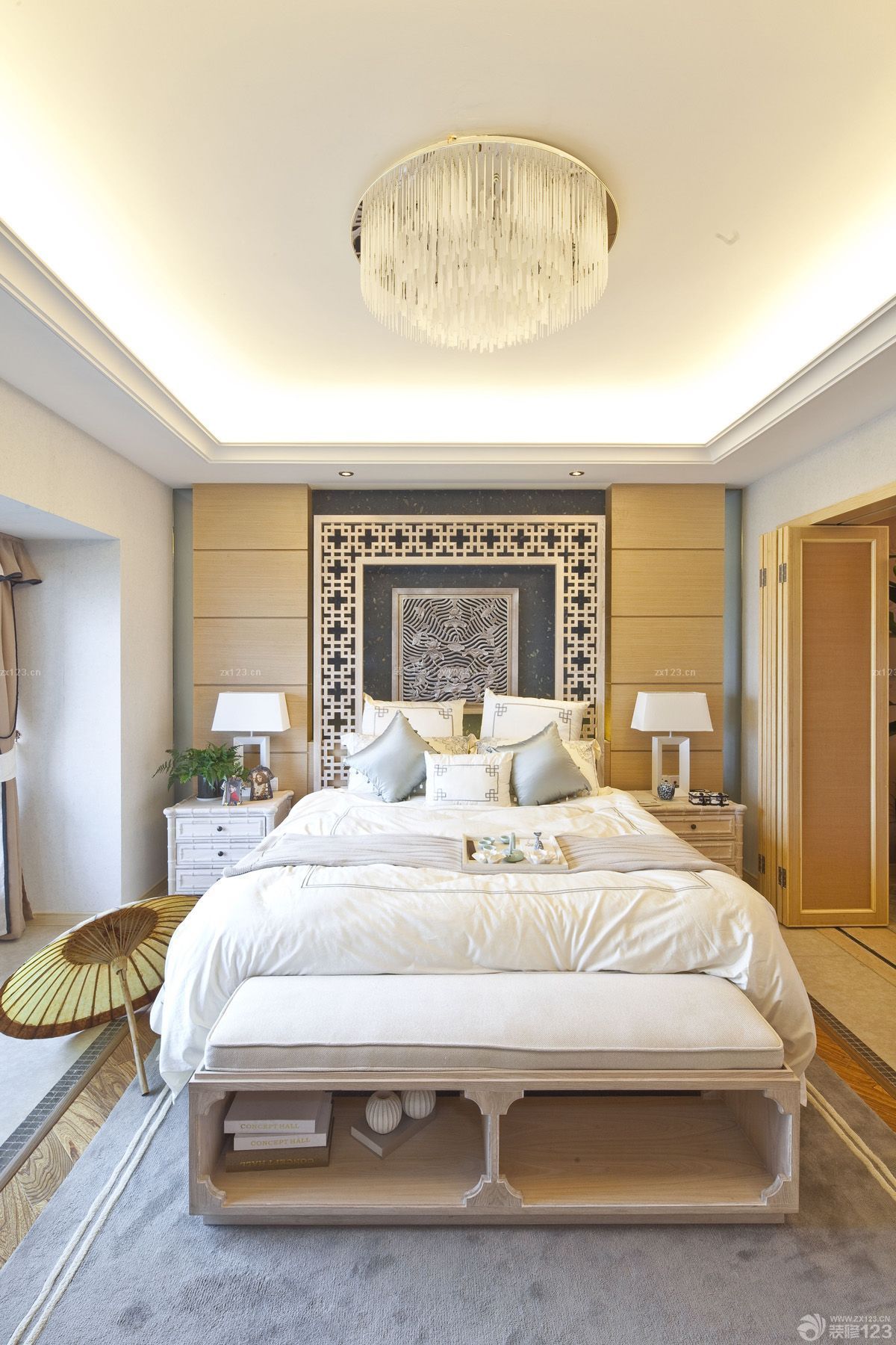 140平米房子卧室装修效果图大全2014图片
