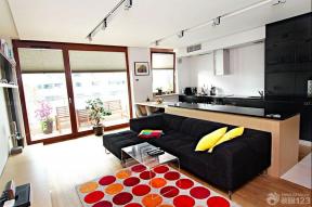 75平米 现代家居 家装客厅设计 