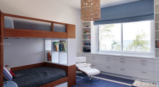 现代风格卧室木床设计