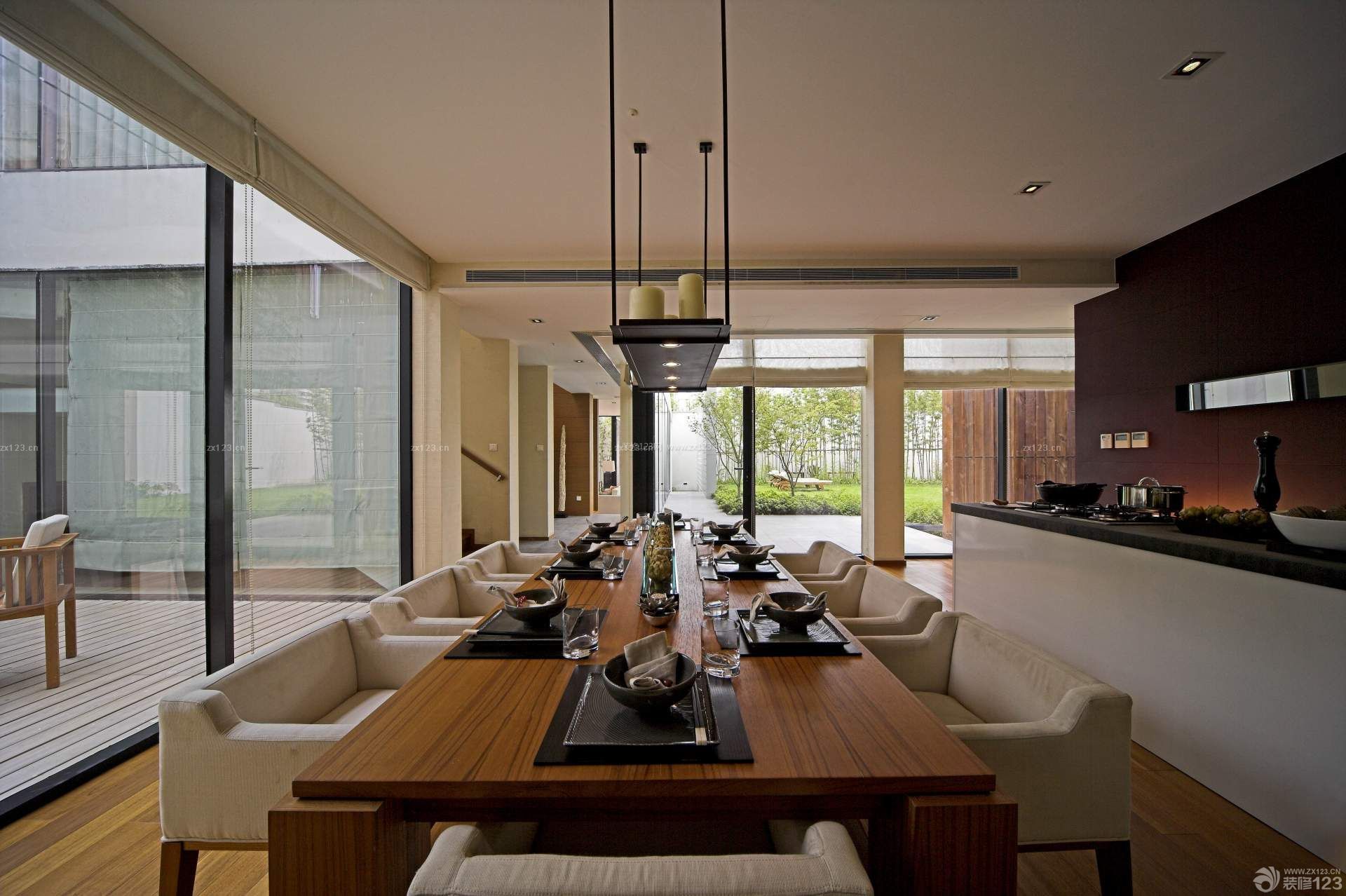 交换空间餐厅装修效果图大全2014图片