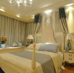 90平方米地中海风格小户型卧室装修案例