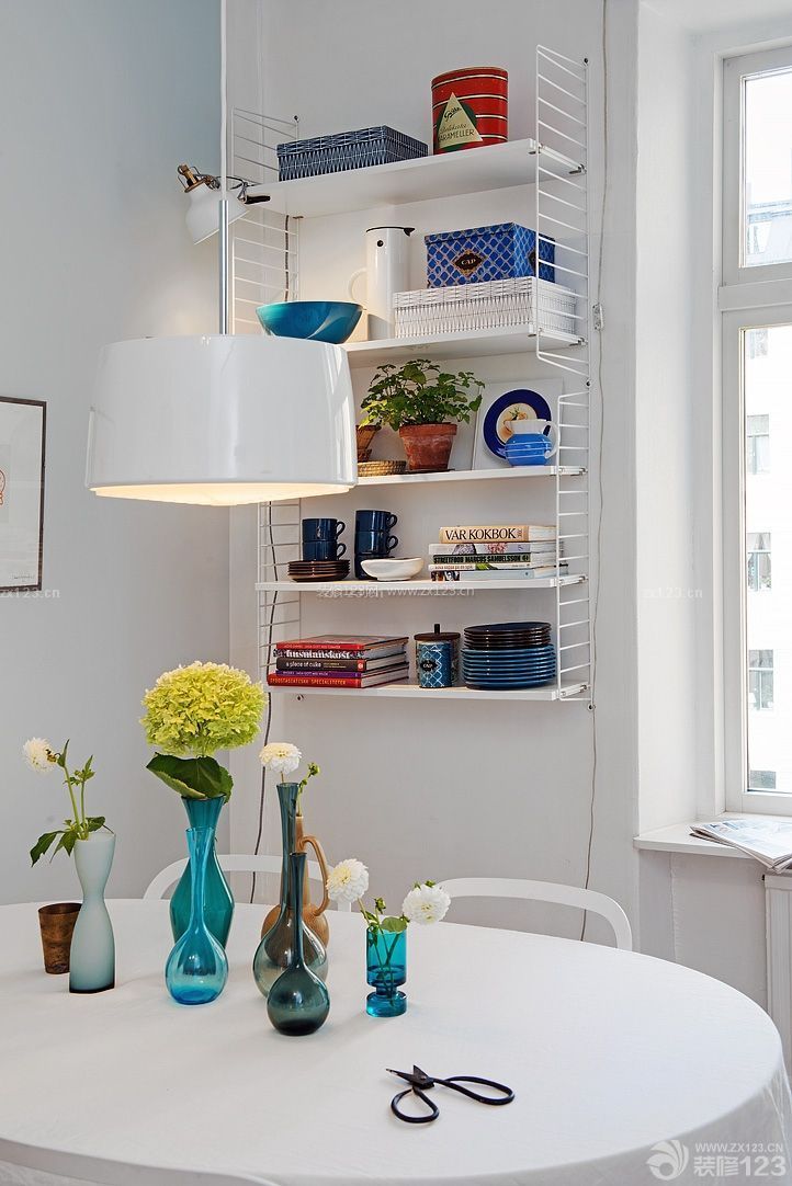 95平米小三室餐厅置物架装修效果图大全