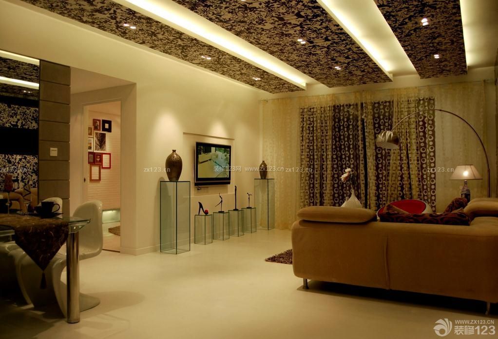 80平米房子客厅现代风格装修效果图大全2014图片