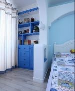 地中海风格小户型卧室效果图