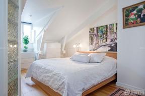 北欧风格小户型阳台改卧室效果图