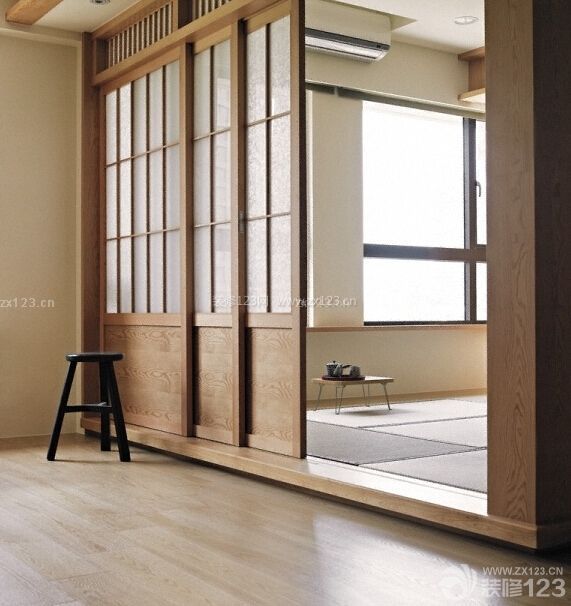 40平米一室一厅小户型室内隔断装修效果图