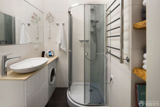 小户型浴室整体淋浴房装修效果图片