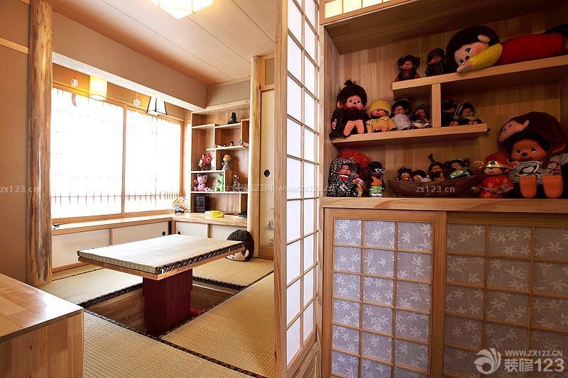 日本小户型公寓一室改两室装修图片