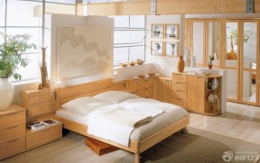日本53平米小户型床设计效果图