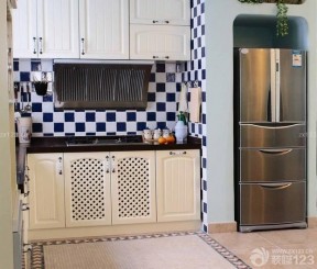 小户型敞开式厨房橱柜设计图