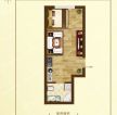 一室一厅单身公寓户型图