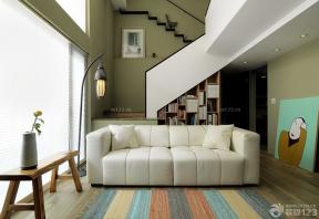 20-30平米小户型 复式小户型装修实例 现代简约小户型客厅