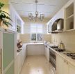 家庭装修90平两居室厨房简欧风格效果图