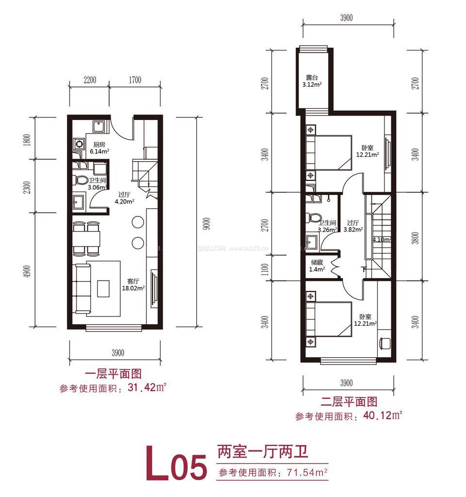 北京中式风格70平米设计方案 70平米
