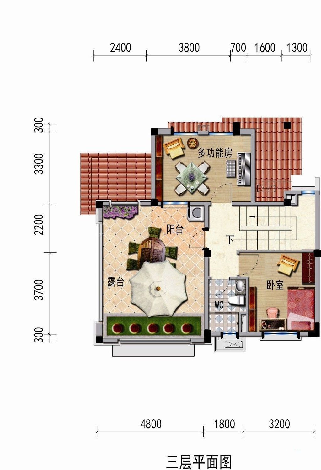 农村复式小别墅户型图大全2014