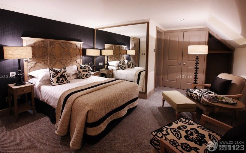 30平欧式小户型单身公寓装修图