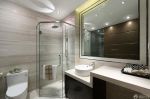 现代风格二室一厅卫浴装修实景图
