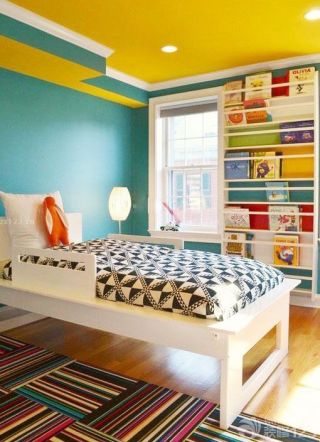 色彩系列36平方单身公寓装修图片